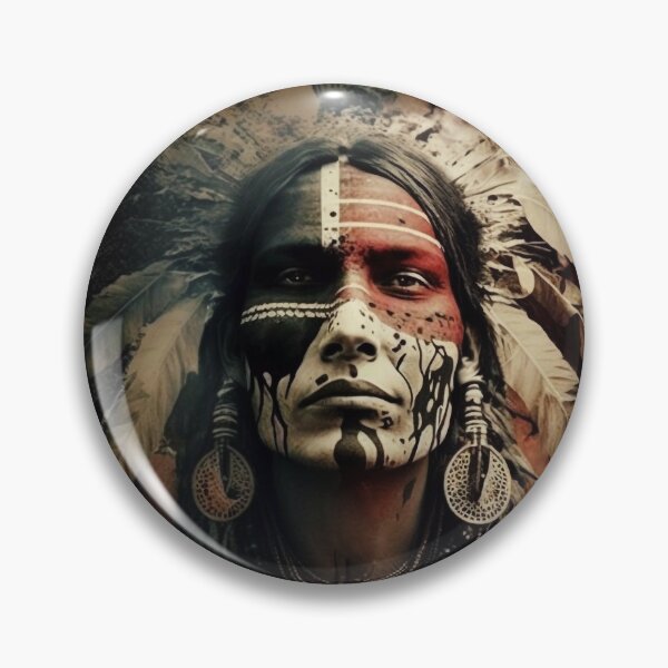 Item preview, Quiet Strength – Native American Inspired Portrait designed and sold by Tribal Spirits Art T-Shirt Store.