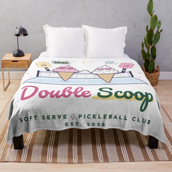 Item preview, Pickleball Doubles - Double Scoop, Cute Pickleball Gift for Best Friends, Pastel Ice Cream designed and sold by IsleAmore.