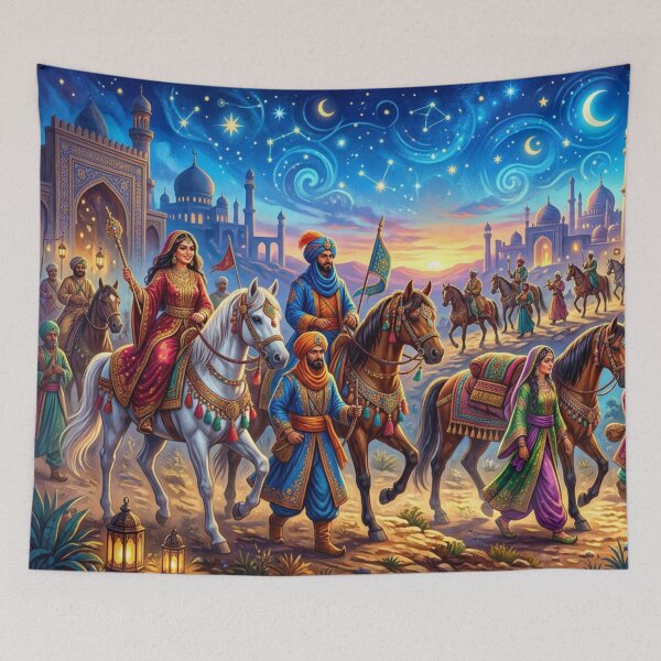 Item preview, Magical Caravan Under the Stars designed and sold by Sigtrix.