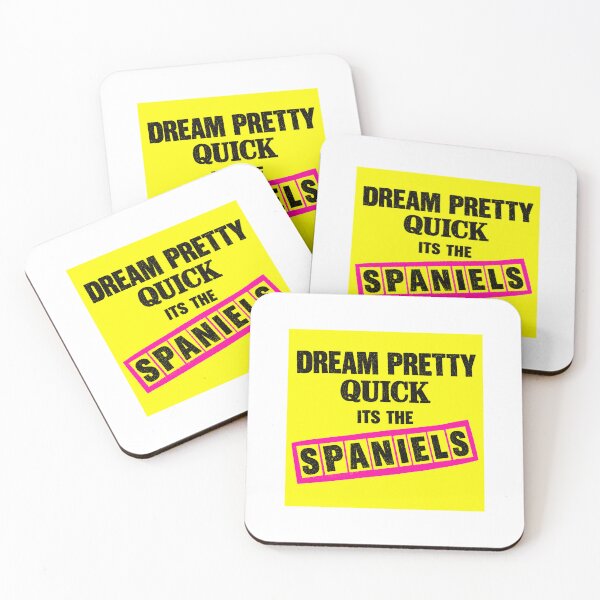 Item preview, Bold Yellow Punk Typography Spaniels Art designed and sold by Danny-ARTZ-1979.