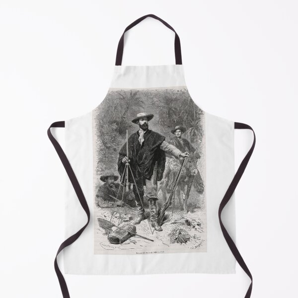 Item preview, Vintage expedition - antique engraving of explorers designed and sold by Prepress.