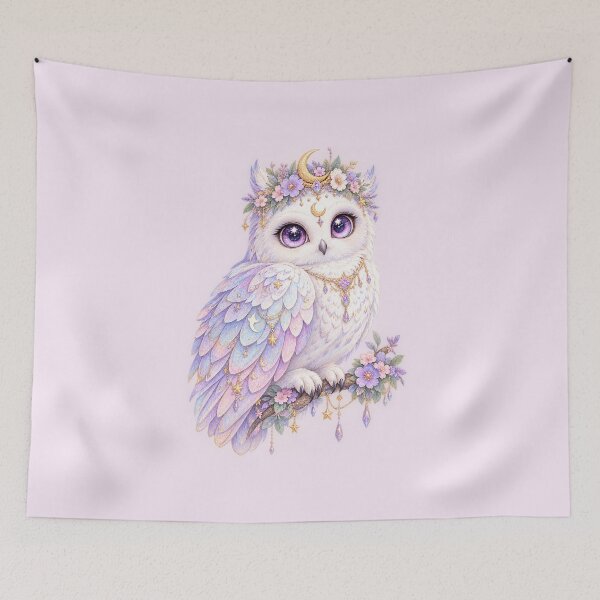 Item preview, CELESTIAL OWL MAGIC designed and sold by NomadicNatureCo.