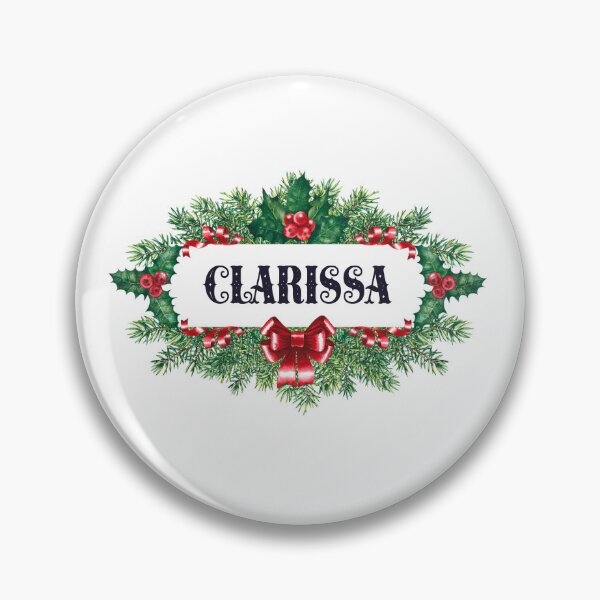 Item preview, Clarissa Funny & Cool Personalized Christmas Name – Custom Holiday Gift for Girls and Women designed and sold by Oussinc.