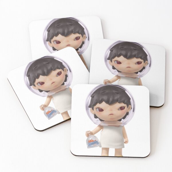 Item preview, Cute Hirono Goldfish Helmet Pop Mart Design designed and sold by yuennbunn.