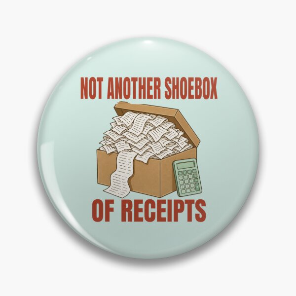 Item preview, Tax Preparer Funny Not Another Shoebox Of Receipts designed and sold by Fanverse Merchandise.