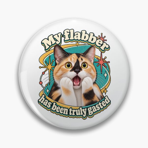Item preview, My Flabber Has Been Truly Gasted designed and sold by EllieGantDesign.