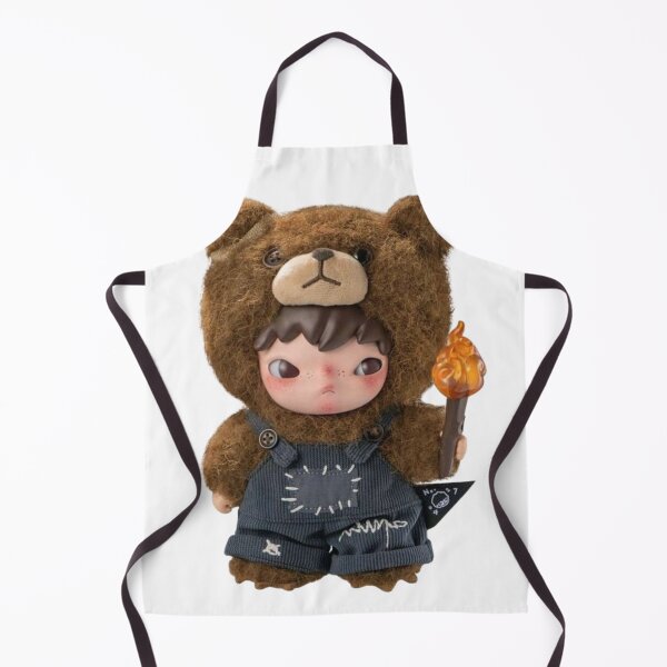 Item preview, Cute Hirono Bear Suit Torch Pop Mart Design designed and sold by yuennbunn.