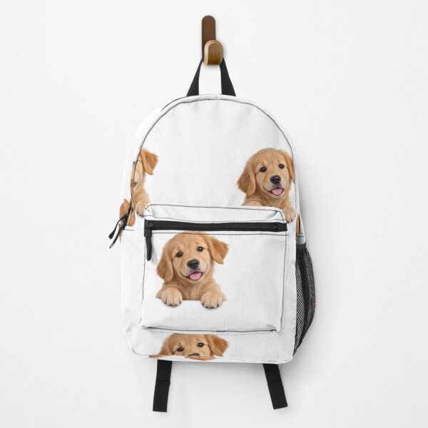 Item preview, Golden Retriever Puppy Invisible Pocket Peeking Illusion designed and sold by mayank2401.
