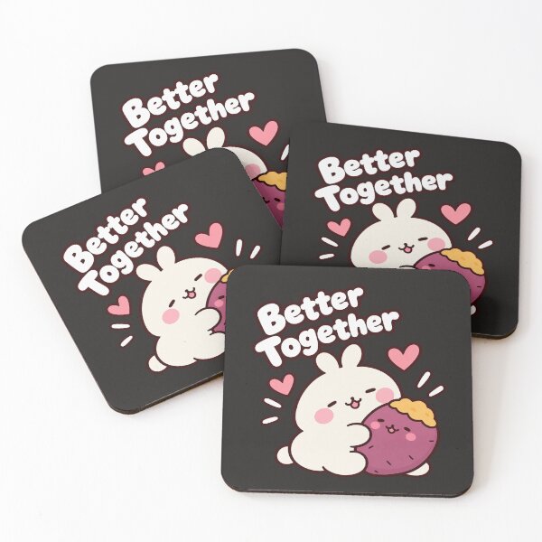 Item preview, Sweet Potato Buddies #05 – Better together designed and sold by BalloonNinja.
