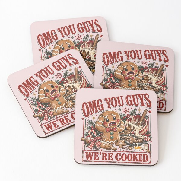 Item preview, OMG You Guys Were Cooked Funny Gingerbread Christmas Xmas designed and sold by AnhaPhysic.