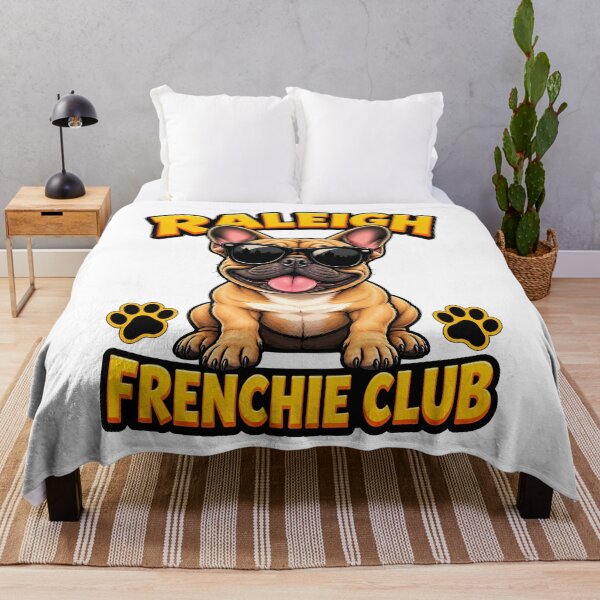 Item preview, Raleigh Frenchie Club – Cute French Bulldog Design for Raleigh Dog Owners designed and sold by LazyOwlStore.