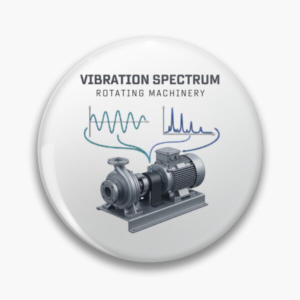 Item preview, Vibration Spectrum Analysis Rotating Machinery designed and sold by Amr Darwish Graphic designer.