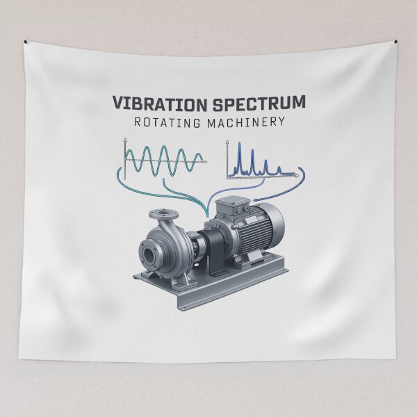 Item preview, Vibration Spectrum Analysis Rotating Machinery designed and sold by Amr Darwish Graphic designer.