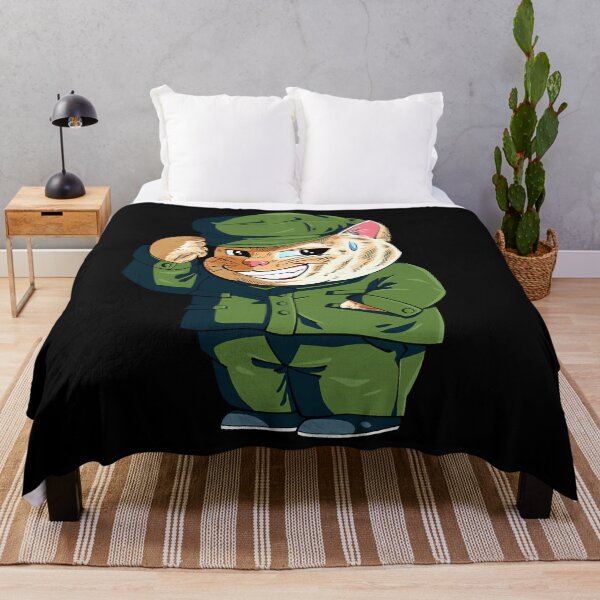 Item preview, Cool Military Saluting Cat Patriotic Humor designed and sold by HayleePacoch.