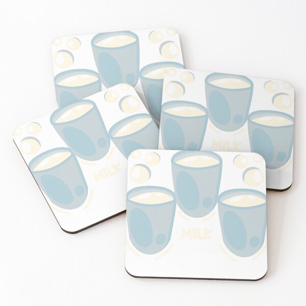 Item preview, Fresh Cold Milk Glasses designed and sold by tarotax.
