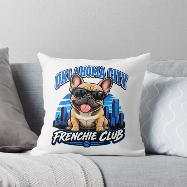 Item preview, Oklahoma City Frenchie Club – Cute French Bulldog Design for Oklahoma City Dog Owners designed and sold by LazyOwlStore.