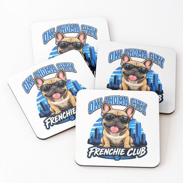 Item preview, Oklahoma City Frenchie Club – Cute French Bulldog Design for Oklahoma City Dog Owners designed and sold by LazyOwlStore.