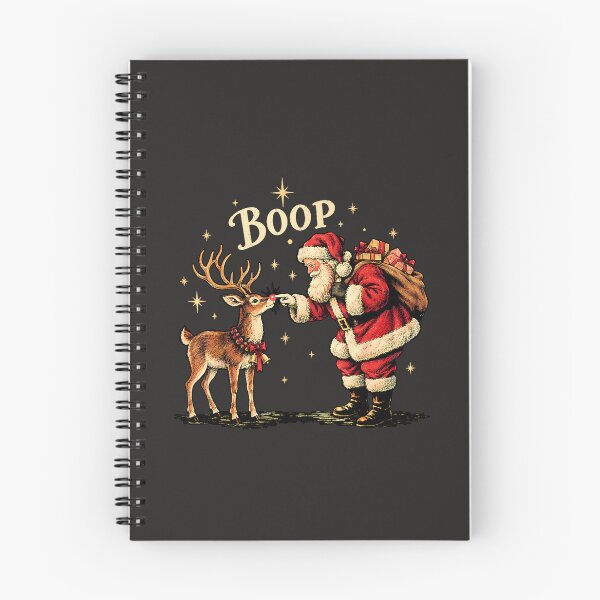 Item preview, Vintage Santa Boop Rudolph Reindeer Funny Christmas Xmas designed and sold by HieuarsaWorks.