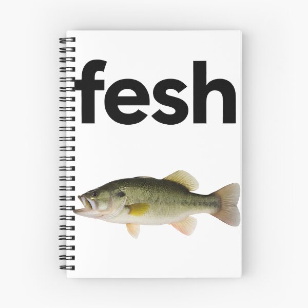 Item preview, Fesh Funny Fish Meme Sarcastic Witty Animal Pun Minimalist designed and sold by Per My Last Nerve Studio.