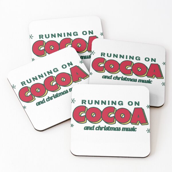 Item preview, Running On Cocoa And Christmas Music designed and sold by BeCalyx ⭐⭐⭐⭐⭐.