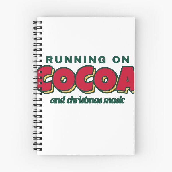 Item preview, Running On Cocoa And Christmas Music designed and sold by BeCalyx ⭐⭐⭐⭐⭐.
