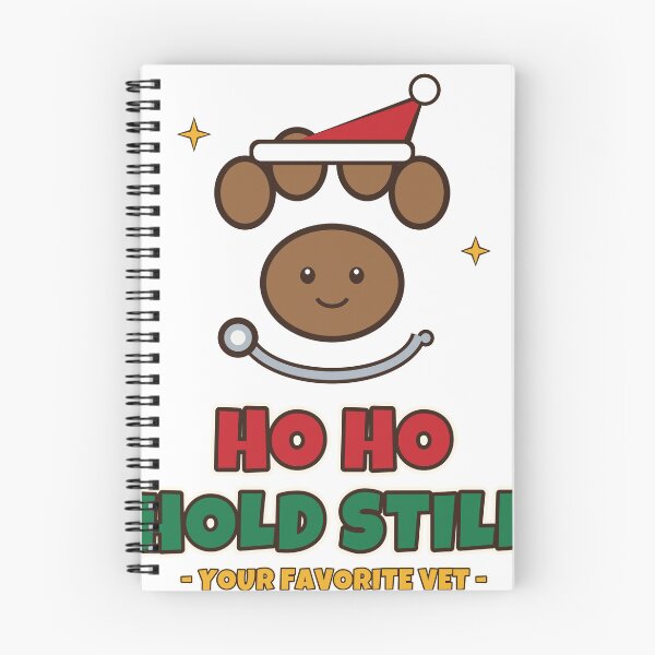 Item preview, Ho Ho Hold Still Funny Veterinarian Christmas designed and sold by Bornprints.