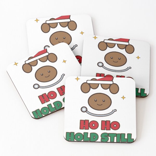 Item preview, Ho Ho Hold Still Funny Veterinarian Christmas designed and sold by Bornprints.