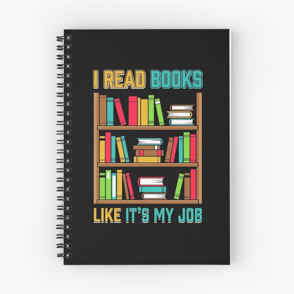 Item preview, I Read Books Like It's My Job Book Lover Reader Bibliophile designed and sold by designstoriesMK.