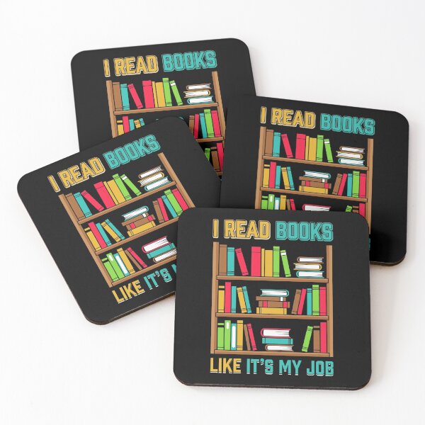 Item preview, I Read Books Like It's My Job Book Lover Reader Bibliophile designed and sold by designstoriesMK.