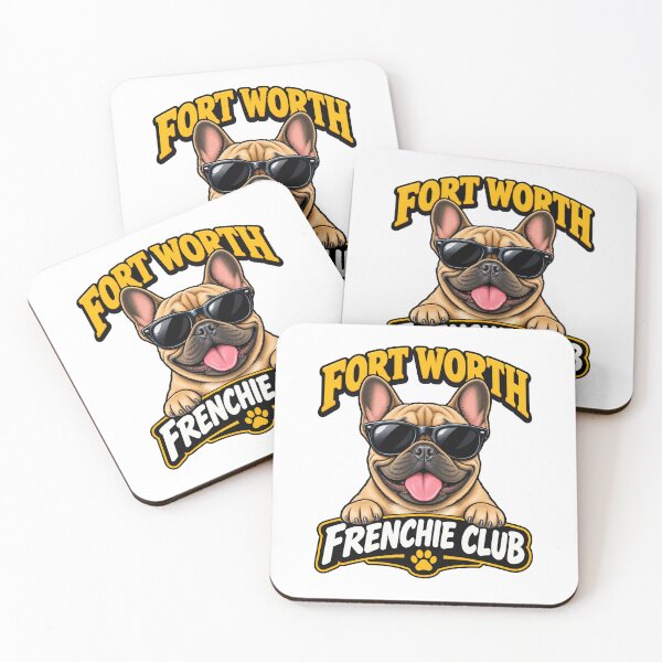 Item preview, Fort Worth Frenchie Club – Cute French Bulldog Design for Fort Worth Dog Owners designed and sold by LazyOwlStore.