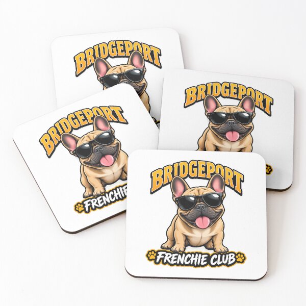 Item preview, Bridgeport Frenchie Club – Cute French Bulldog Design for Bridgeport Dog Owners designed and sold by LazyOwlStore.