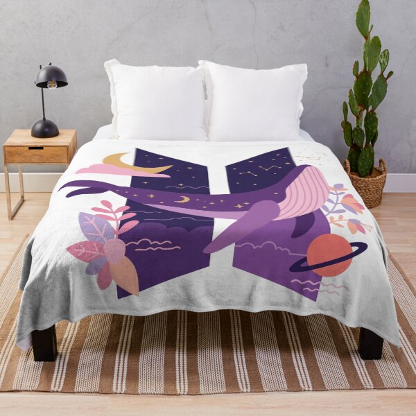 Item preview, BTS Bangtan Boys I Purple U Whale and Logo - Minimalist Style designed and sold by imsoyoon.