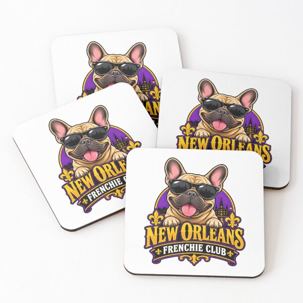 Item preview, New Orleans Frenchie Club – Cute French Bulldog Design for New Orleans Dog Owners designed and sold by LazyOwlStore.