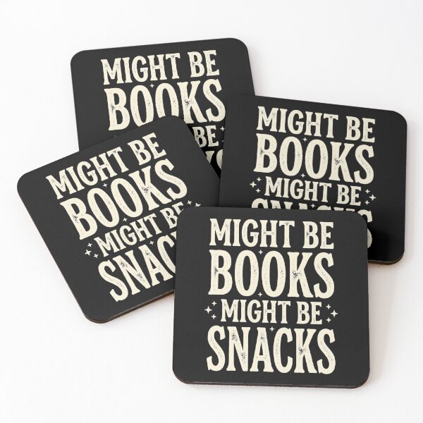 Item preview, Might Be Books Might Be Snacks Bookworm Reader Snack Lover designed and sold by designstoriesMK.