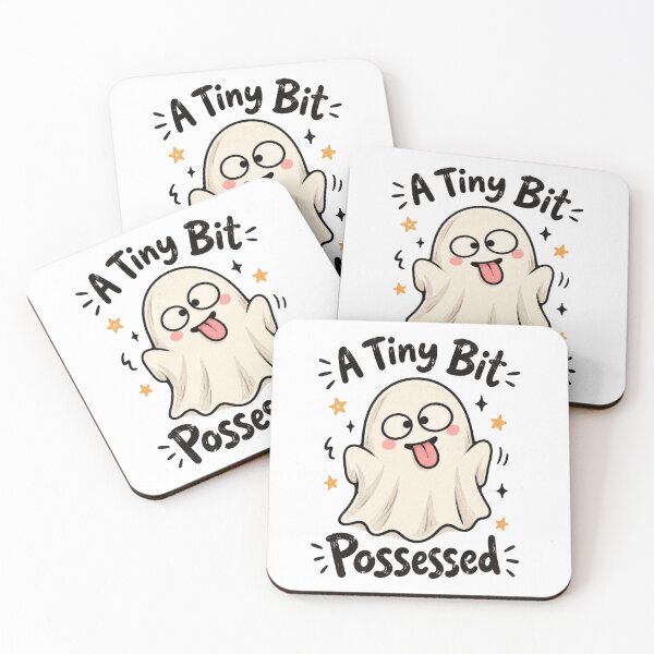 Item preview, Funny Silly Ghost A Tiny Bit Possessed designed and sold by Snikdha.