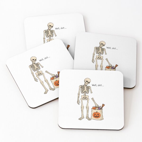Item preview, Funny Skeleton Lost Limb Halloween Candy Joke designed and sold by SoyLamderma.