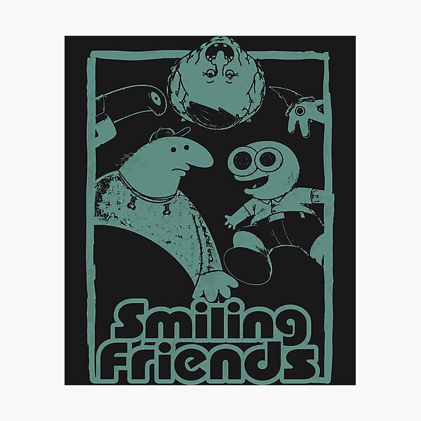 Item preview, Smiling Friends designed and sold by VerdePlantTees.