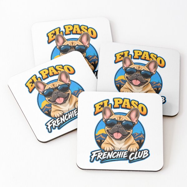 Item preview, El Paso Frenchie Club – Cute French Bulldog Design for El Paso Dog Owners designed and sold by LazyOwlStore.