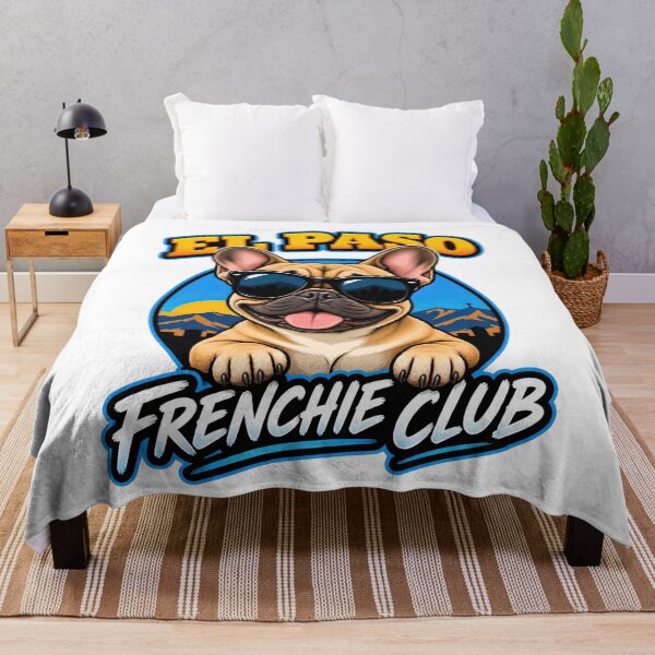 Item preview, El Paso Frenchie Club – Cute French Bulldog Design for El Paso Dog Owners designed and sold by LazyOwlStore.