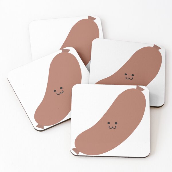 Item preview, Happy Brown Sausage Character designed and sold by raun.draw.