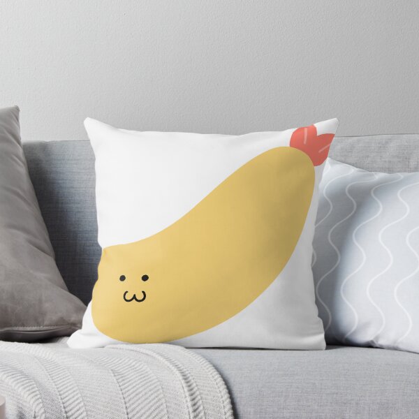 Item preview, Happy Fried Shrimp Tempura Food Mascot designed and sold by raun.draw.