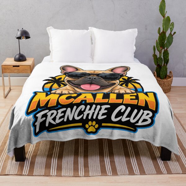 Item preview, McAllen Frenchie Club – Cute French Bulldog Design for McAllen Dog Owners designed and sold by LazyOwlStore.