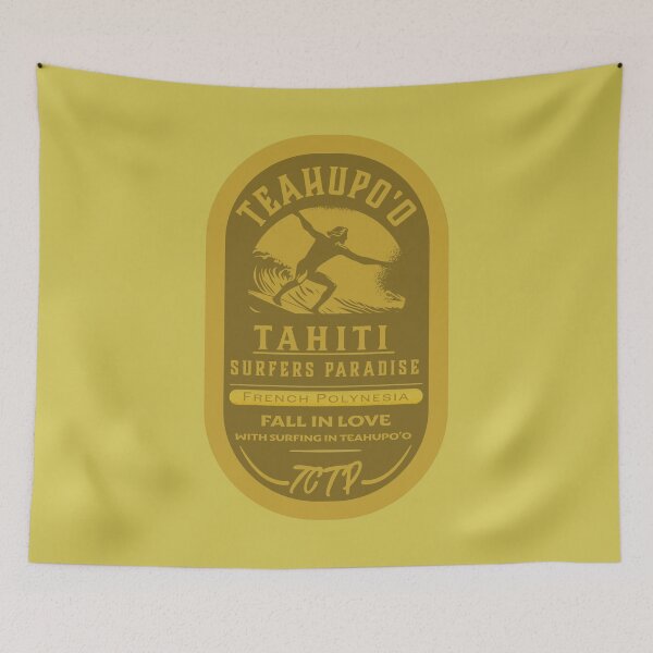 Item preview, Teahupoo tahiti surf designed and sold by tomsantala.