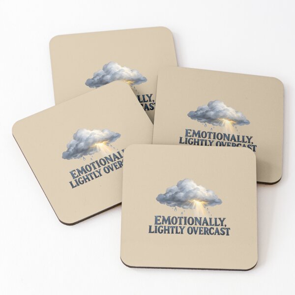 Item preview, Emotionally, Lightly Overcast – Rain Cloud and Sunbeam designed and sold by VioVibe.