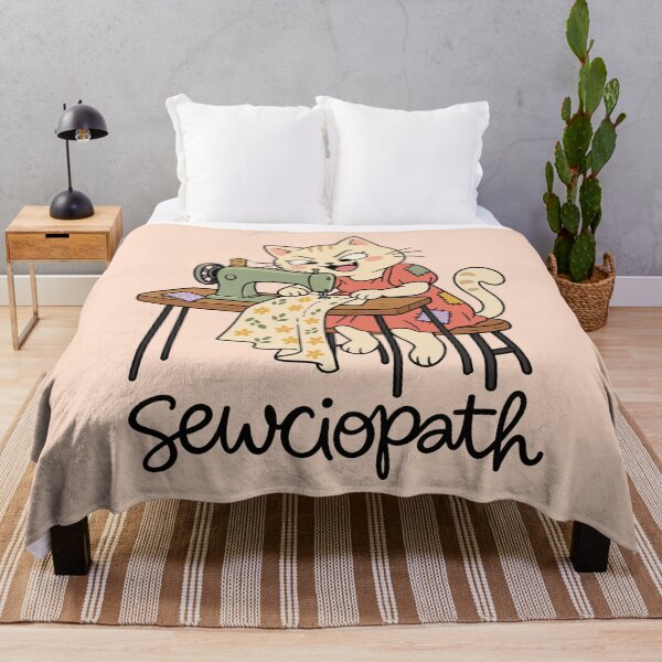 Item preview, Sewciopath cat designed and sold by MoodleDoon.