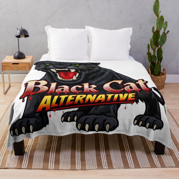 Item preview, Black Cat ALTERNATIVE – Retro Halloween Panther Minimalist designed and sold by ROARSOME DESiGNS.