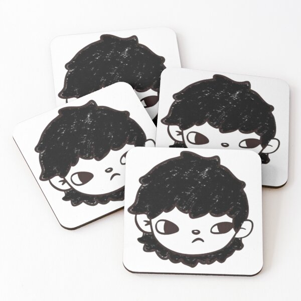 Item preview, Hirono Pop Mart Black and White Doodle Art    designed and sold by yuennbunn.