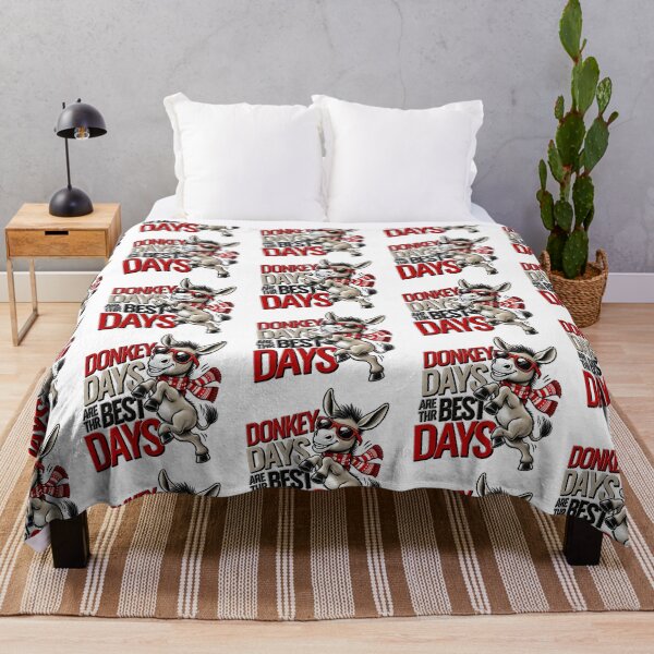 Item preview, Donkey Days Are the Best Days designed and sold by SawasdeeArigato.
