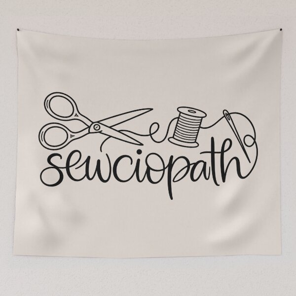 Item preview, Sewciopath designed and sold by MoodleDoon.