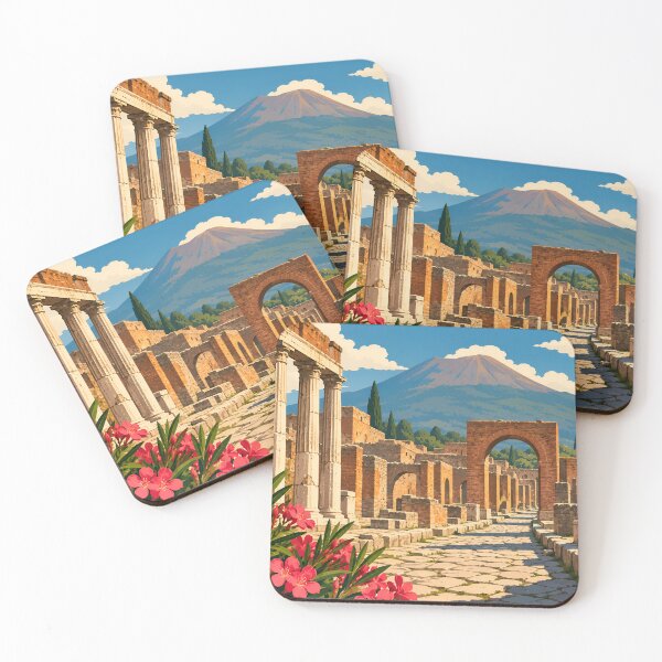 Item preview, Vintage Pompeii Campania Ancient Ruins designed and sold by Imaginationbeyond.